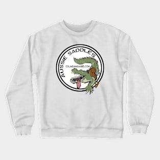 Colin Dangaard Aussie Saddles logo croc Crewneck Sweatshirt